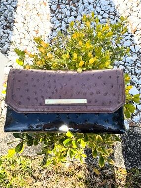 Brahmin Checkbook Papaya Abbot Wallet